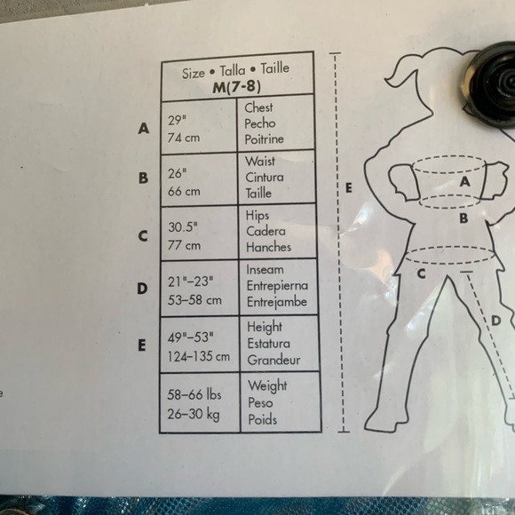 Disney Princess Cinderella Child Dress Medium7-8 - Picture 5 of 6